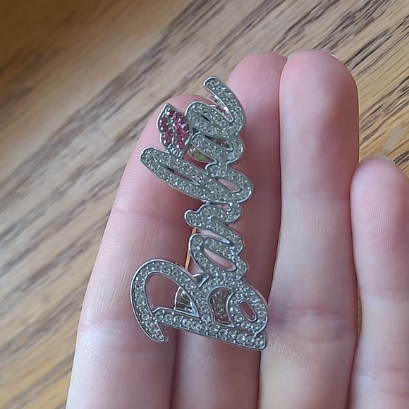 Barbie Rhinestone Pin / Brooch - Picture 11 of 14